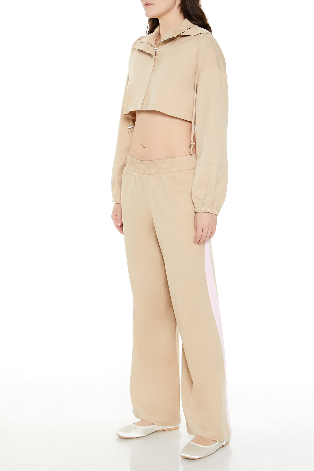 Wide Regular Pant - Sand