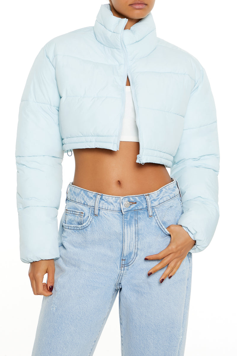 Puffer Jacket - Aqua