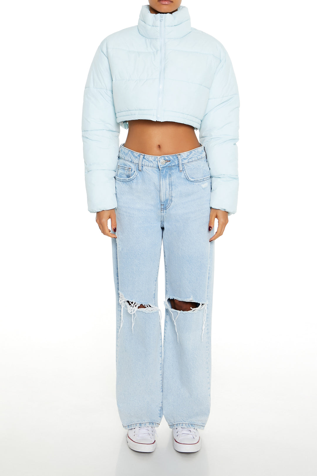 Puffer Jacket - Aqua