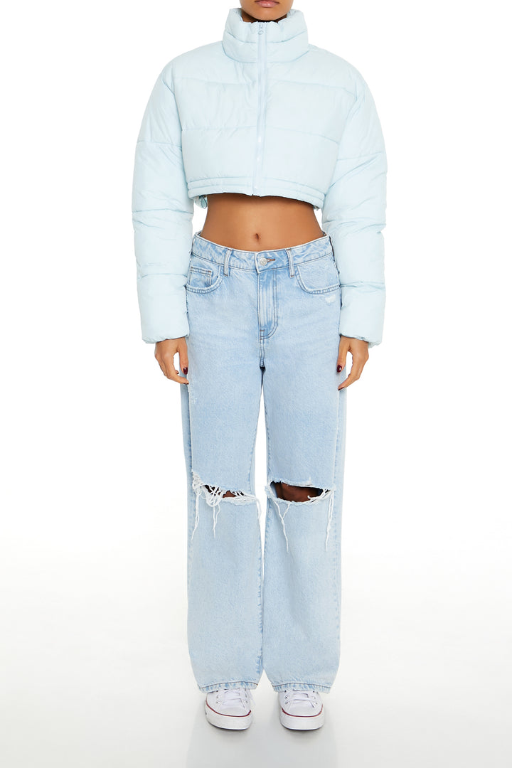 Puffer Jacket - Aqua