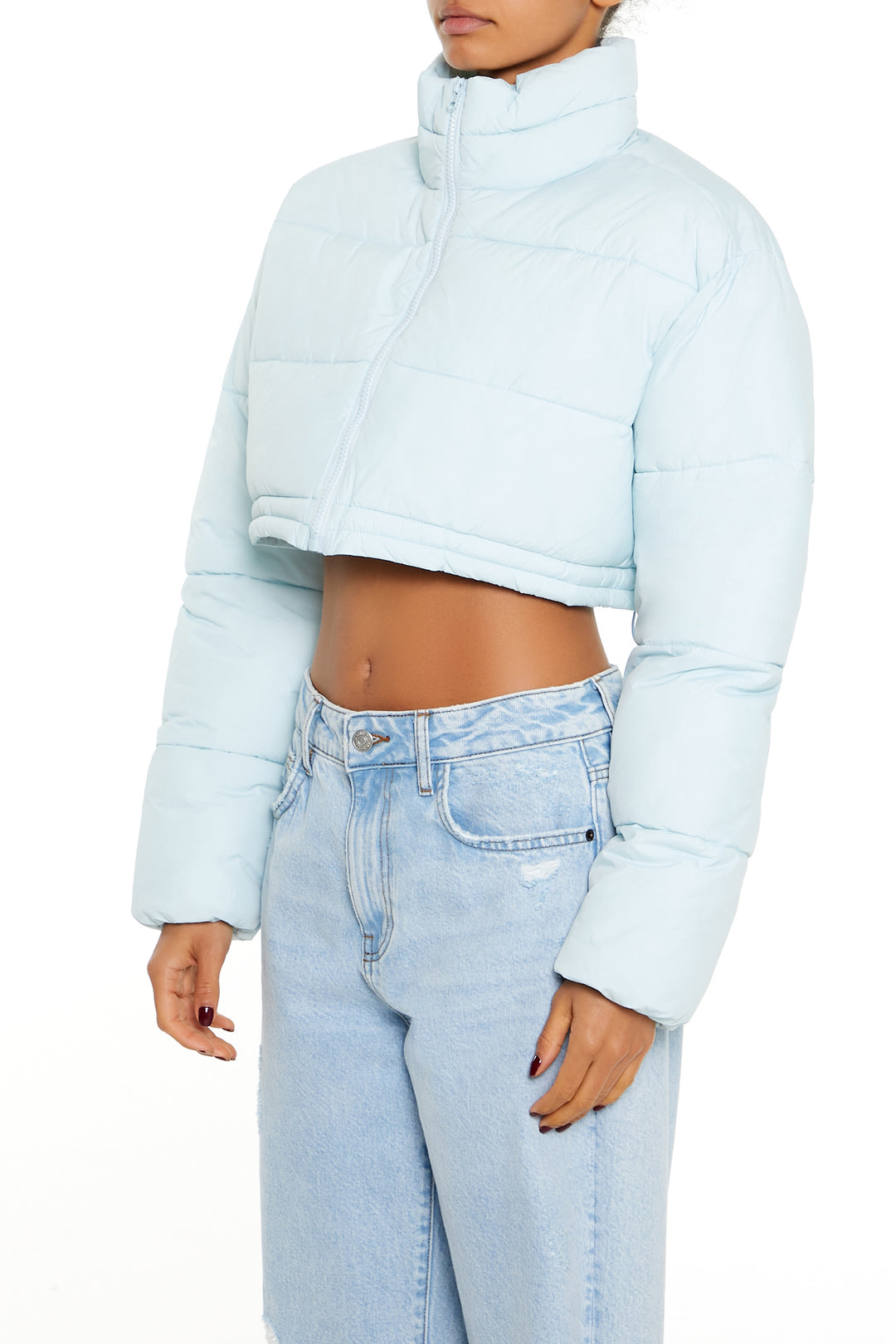 Puffer Jacket - Aqua