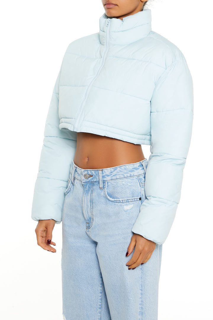 Puffer Jacket - Aqua