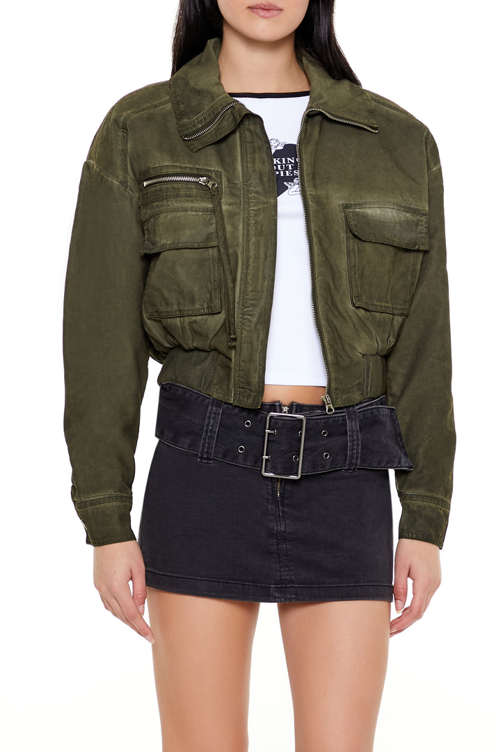 Hoodie Jacket - Olive