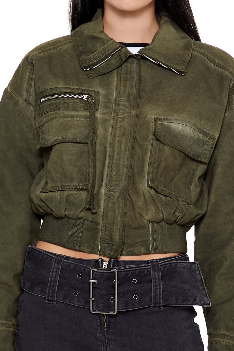 Hoodie Jacket - Olive