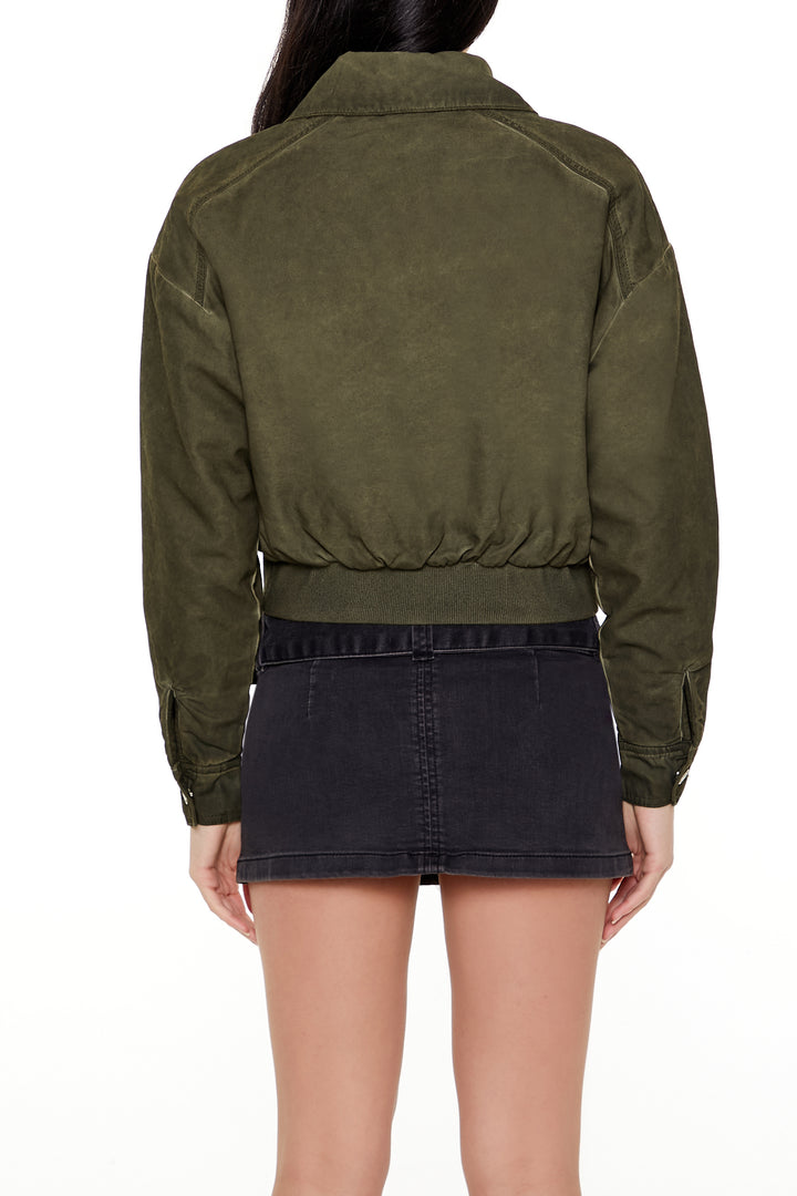 Hoodie Jacket - Olive