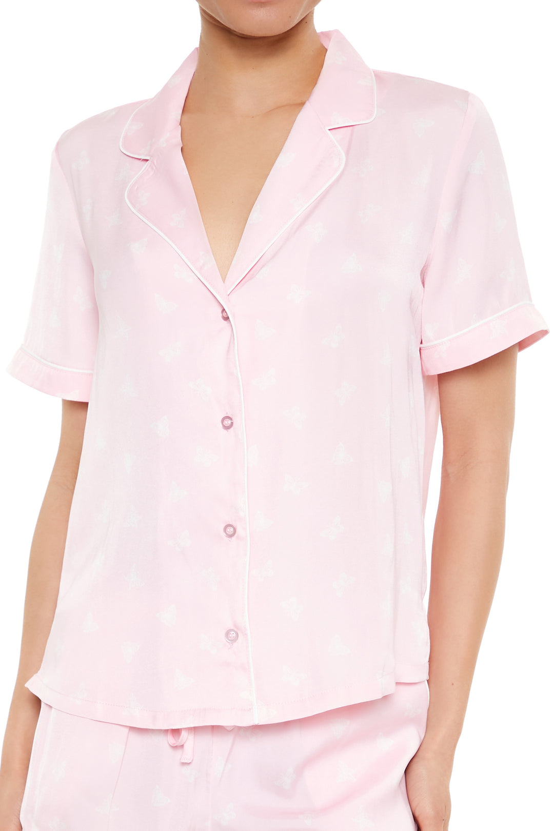 Sleepwear Shorts Set - Pink