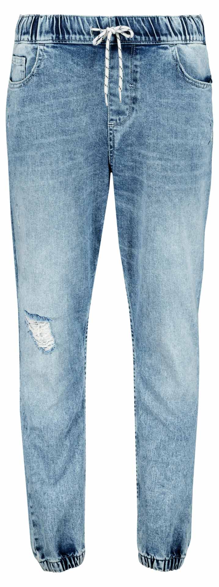 Denim Ripped Joggers