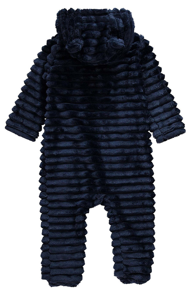 Blue Embossed Sleepsuit