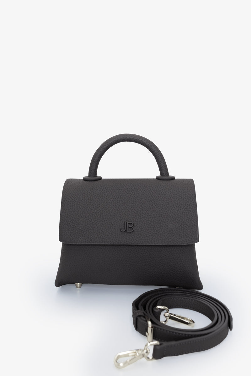 Small Pebble Hailey Bag - Charcoal