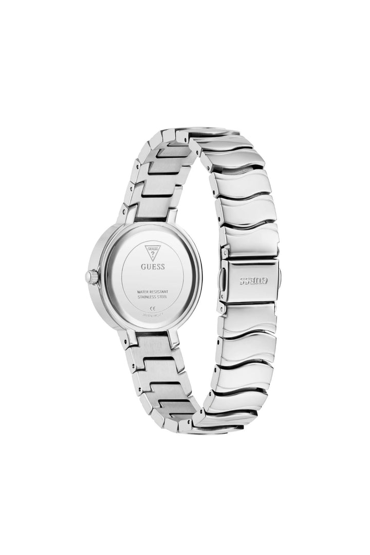 Laguna Blue Dial Stainless Steel Strap Analog Watch - Silver