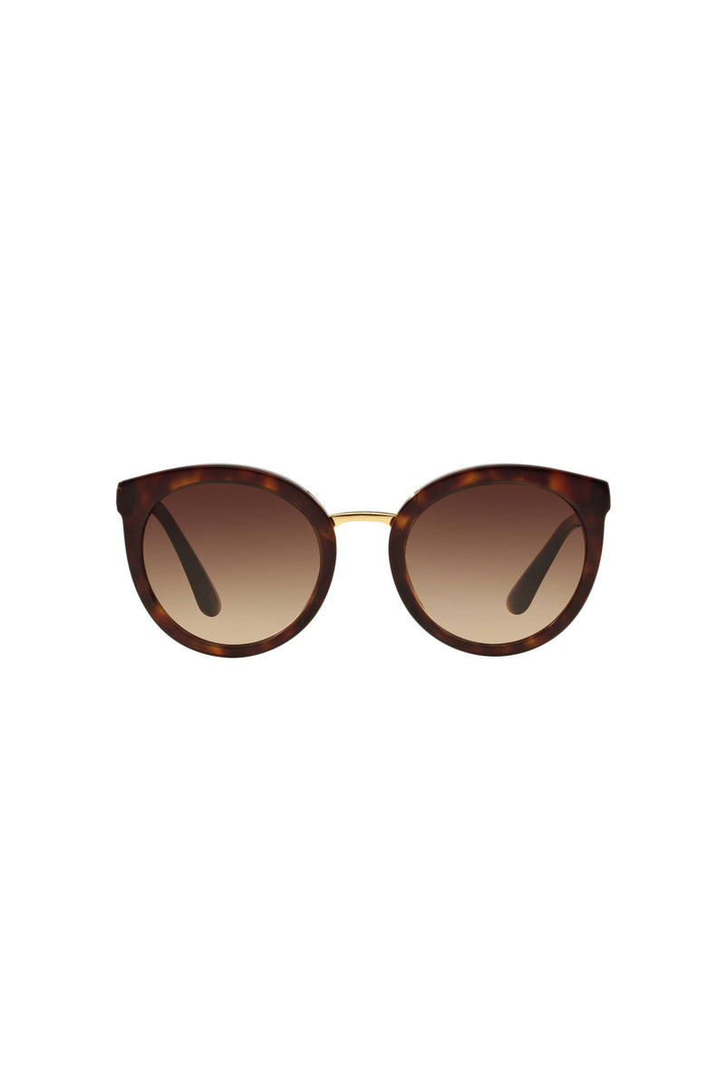 Gradient Lens Sunglasses - Tortoise