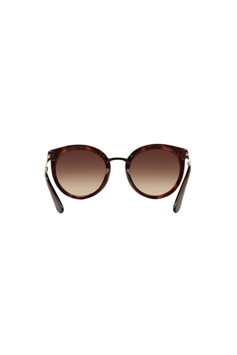 Gradient Lens Sunglasses - Tortoise