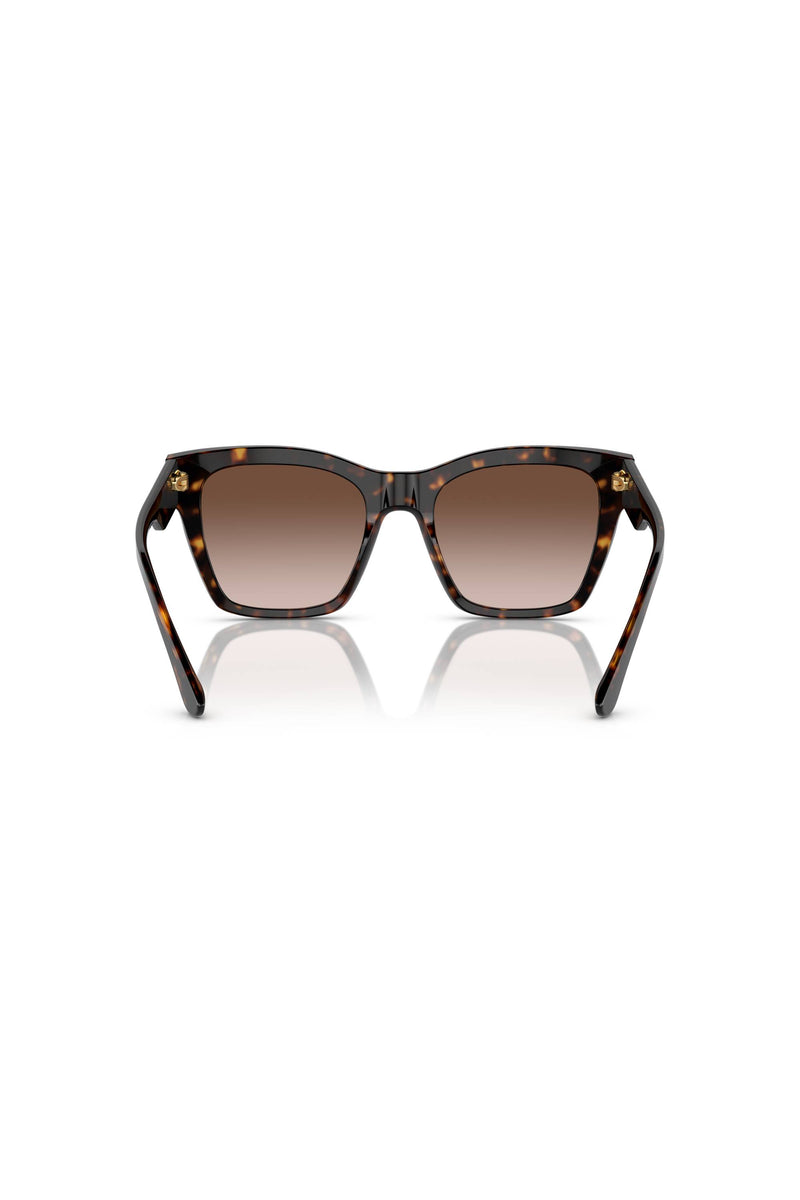 Havana Frame Brown Gradient Sunglasses - Tortoise