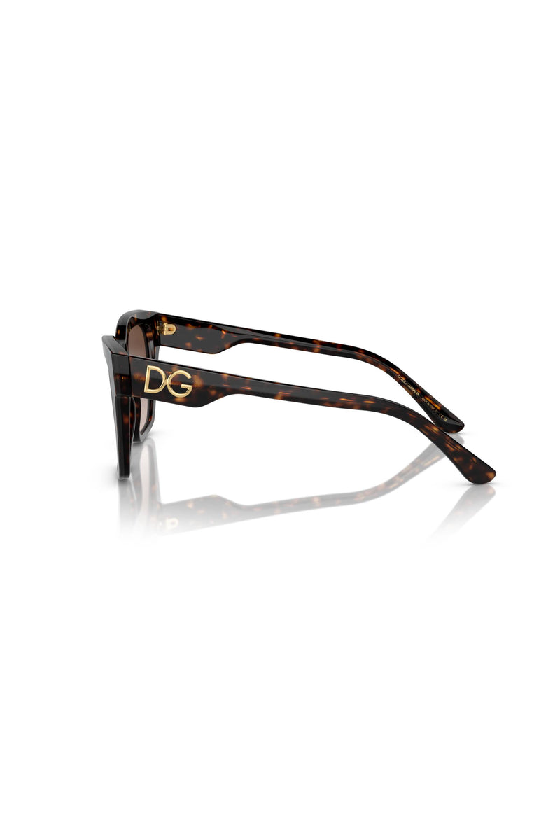 Havana Frame Brown Gradient Sunglasses - Tortoise