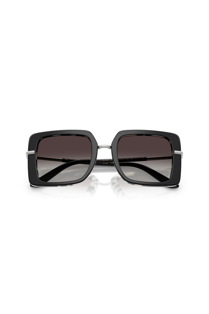 Square Frame Zebra Sunglasses - Black