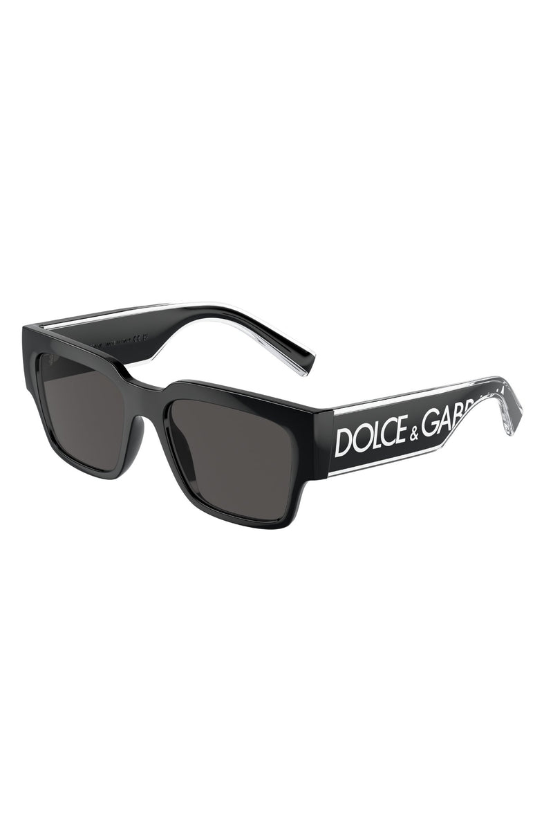 Dolce & Gabbana Side Logo Sunglasses - Black