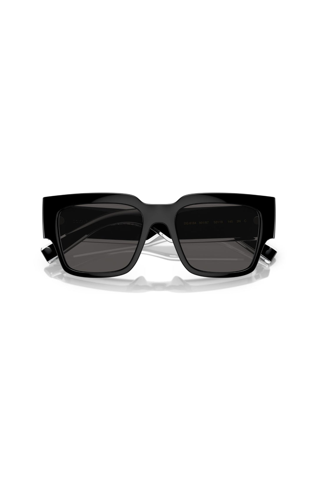 Dolce & Gabbana Side Logo Sunglasses - Black
