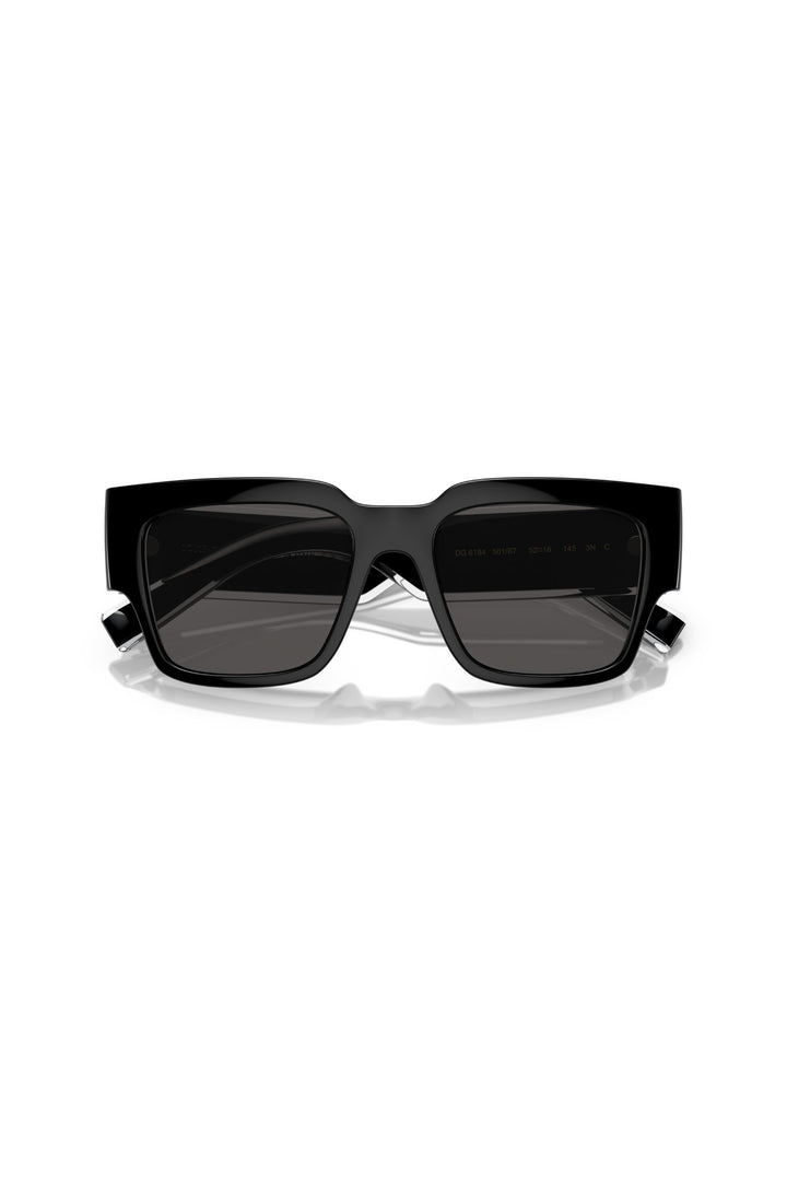 Dolce & Gabbana Side Logo Sunglasses - Black