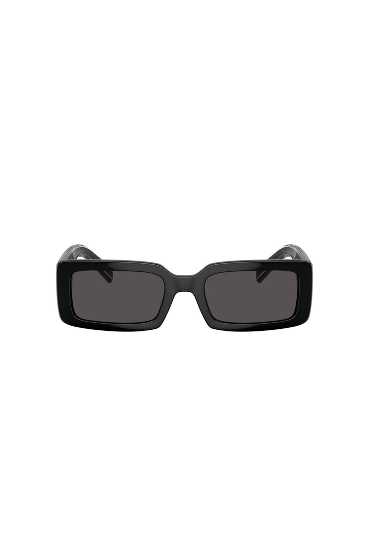 Dark Grey Lens Sunglasses - Black
