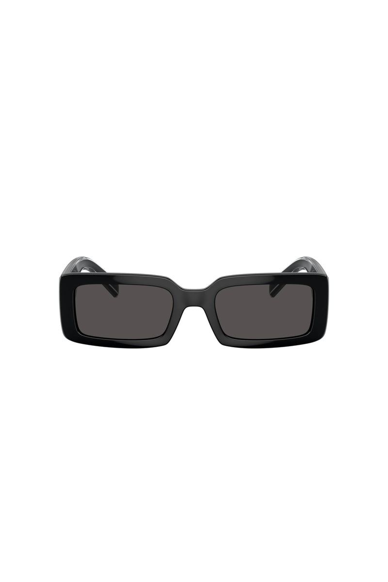Dark Grey Lens Sunglasses - Black