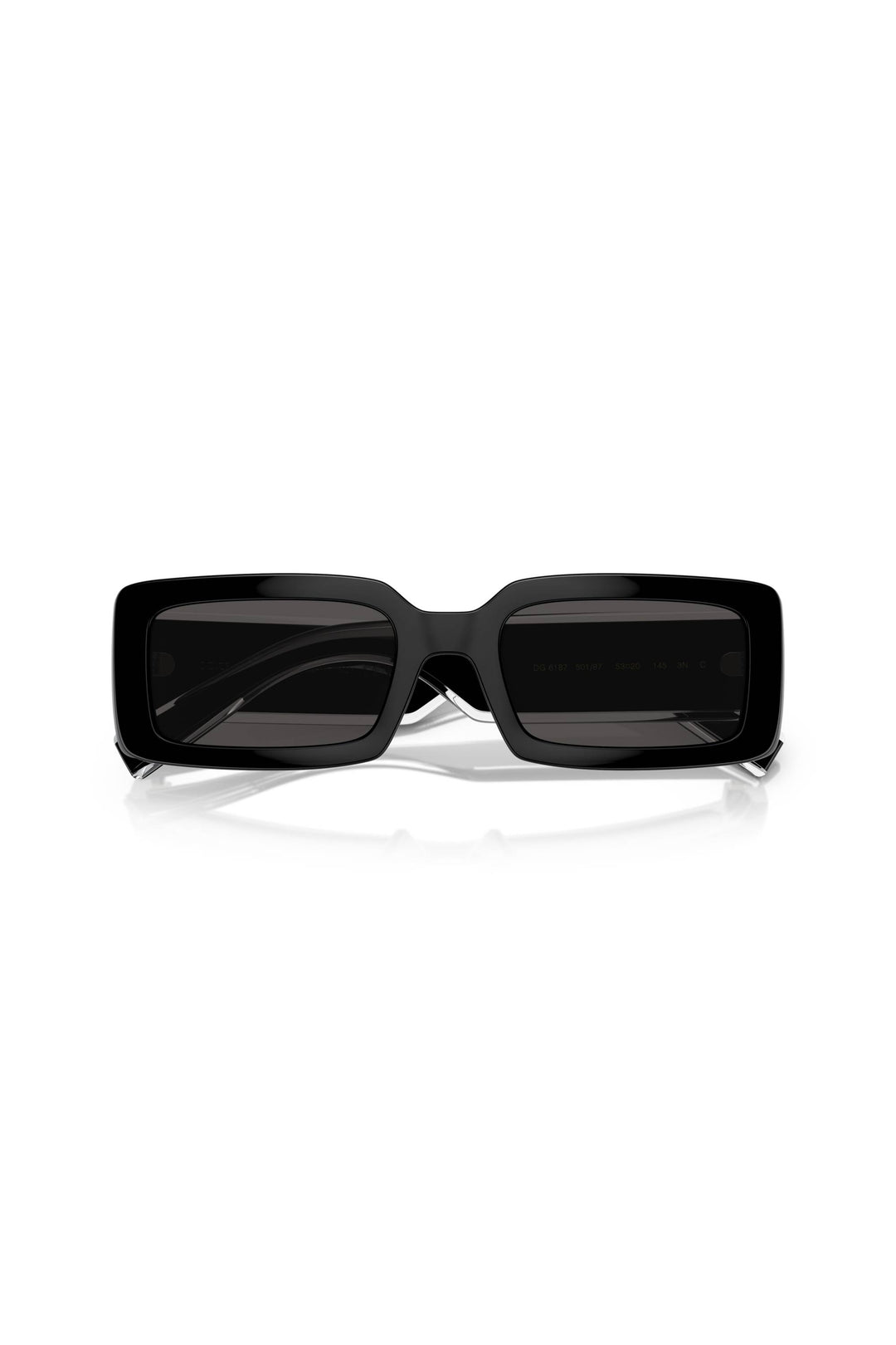 Dark Grey Lens Sunglasses - Black