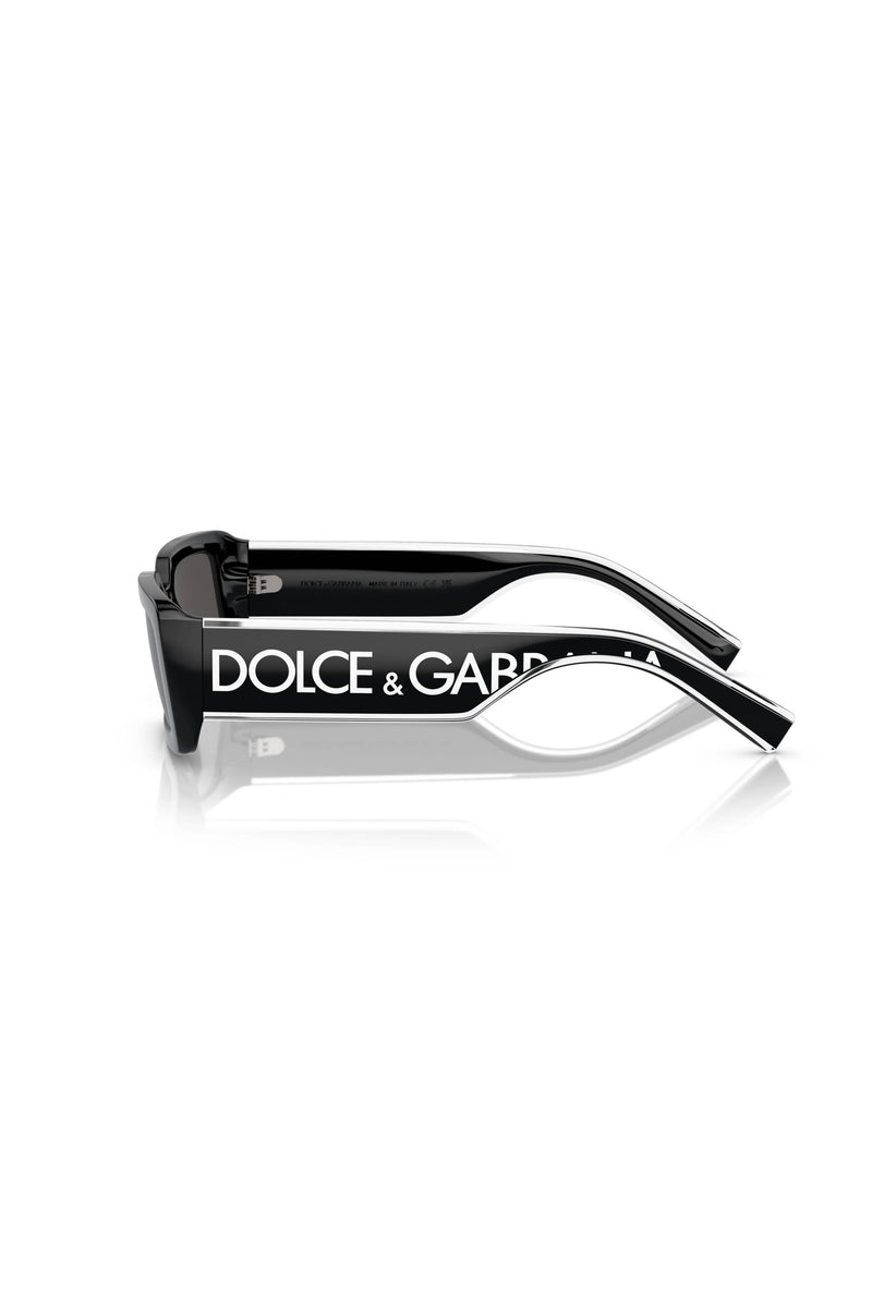 Dark Grey Lens Sunglasses - Black