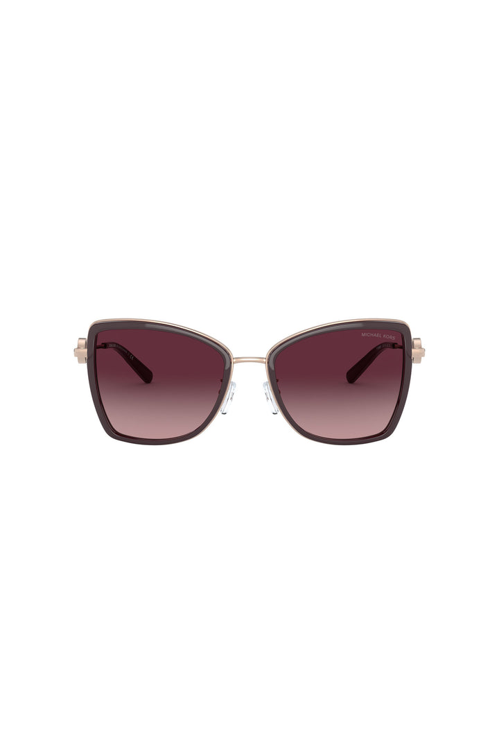 Corsica Burgundy Gradient Sunglasses