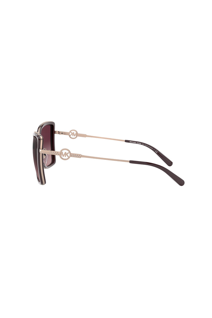 Corsica Burgundy Gradient Sunglasses