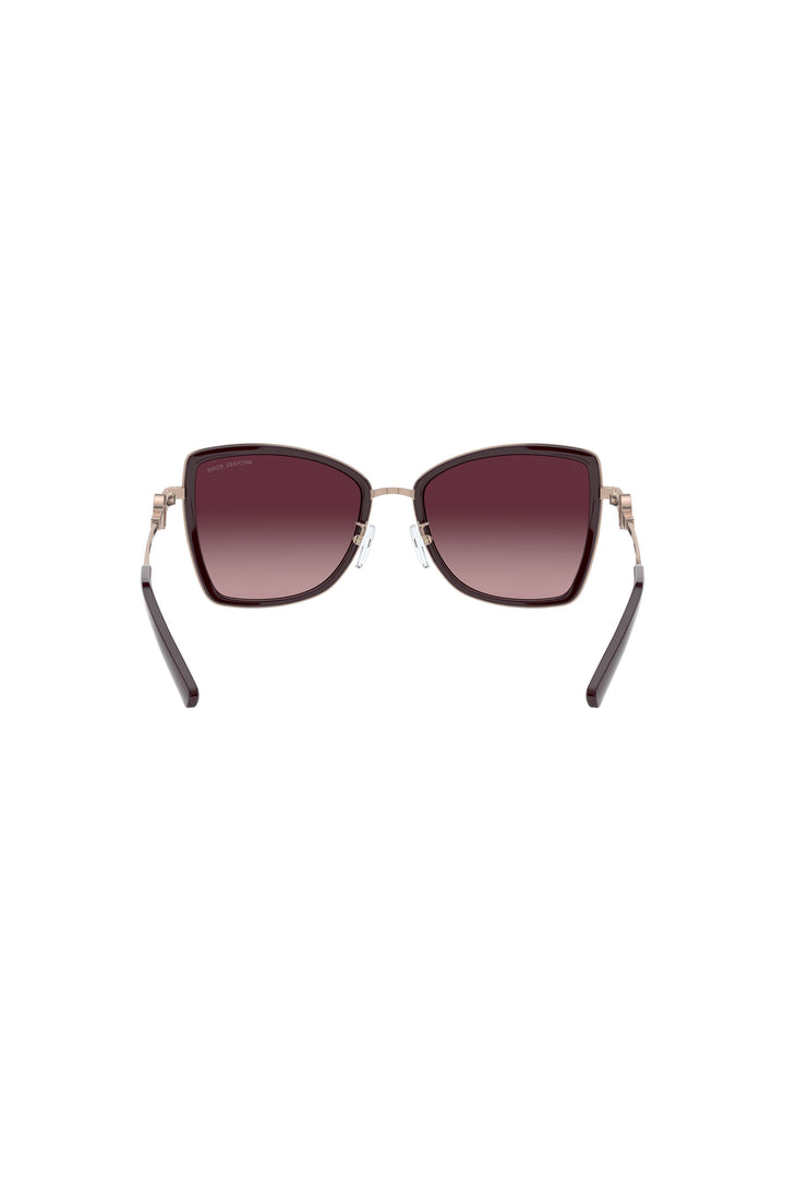 Corsica Burgundy Gradient Sunglasses