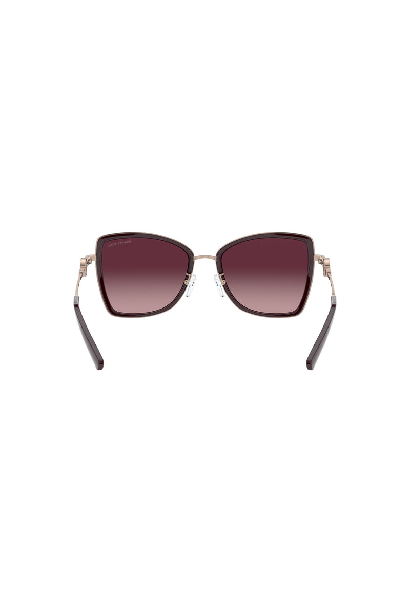 Corsica Burgundy Gradient Sunglasses