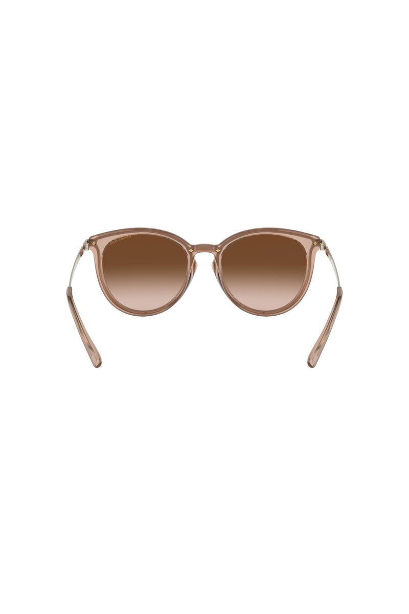 Brisbane Brown Gradient Sunglasses - Gold