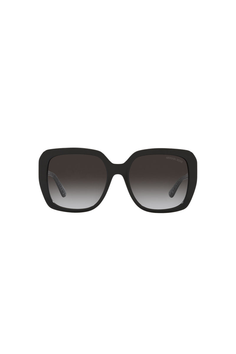 Manhasset Grey Gradient Sunglasses - Black