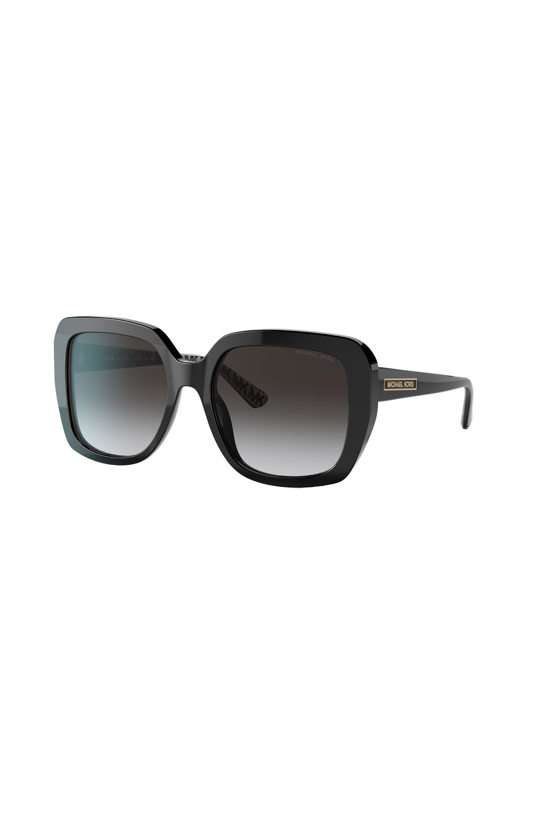 Manhasset Grey Gradient Sunglasses - Black