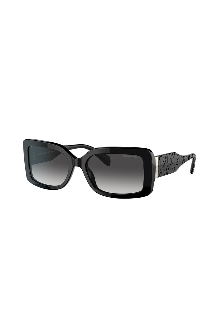 Corfu Dark Grey Gradient Sunglasses - Black