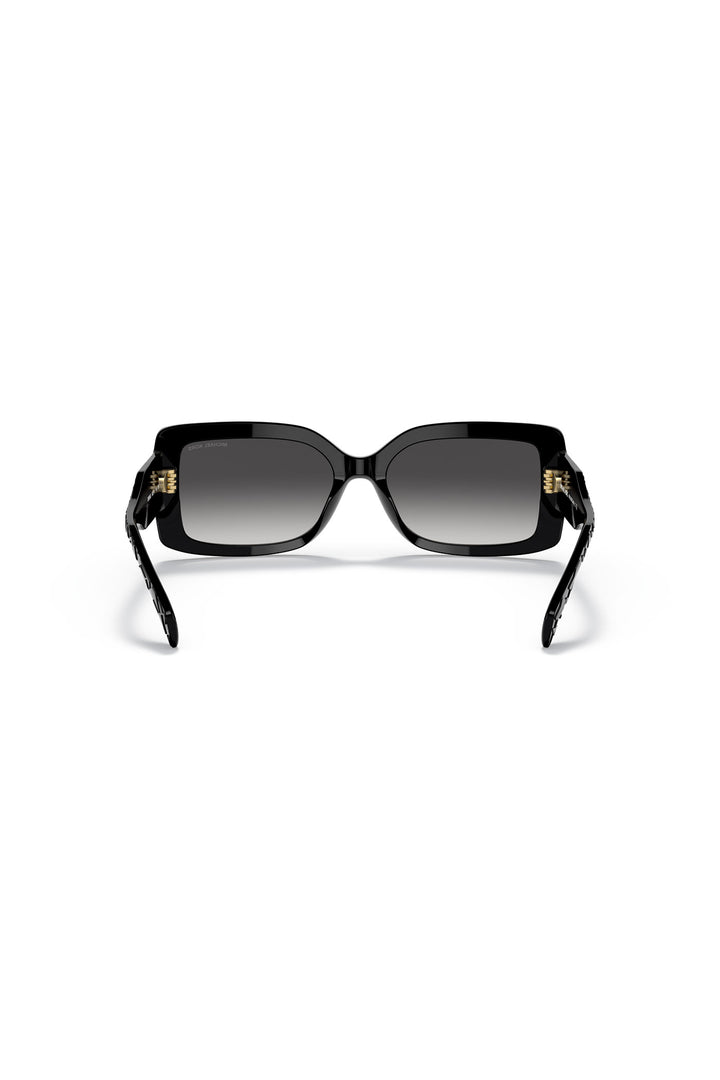 Corfu Dark Grey Gradient Sunglasses - Black
