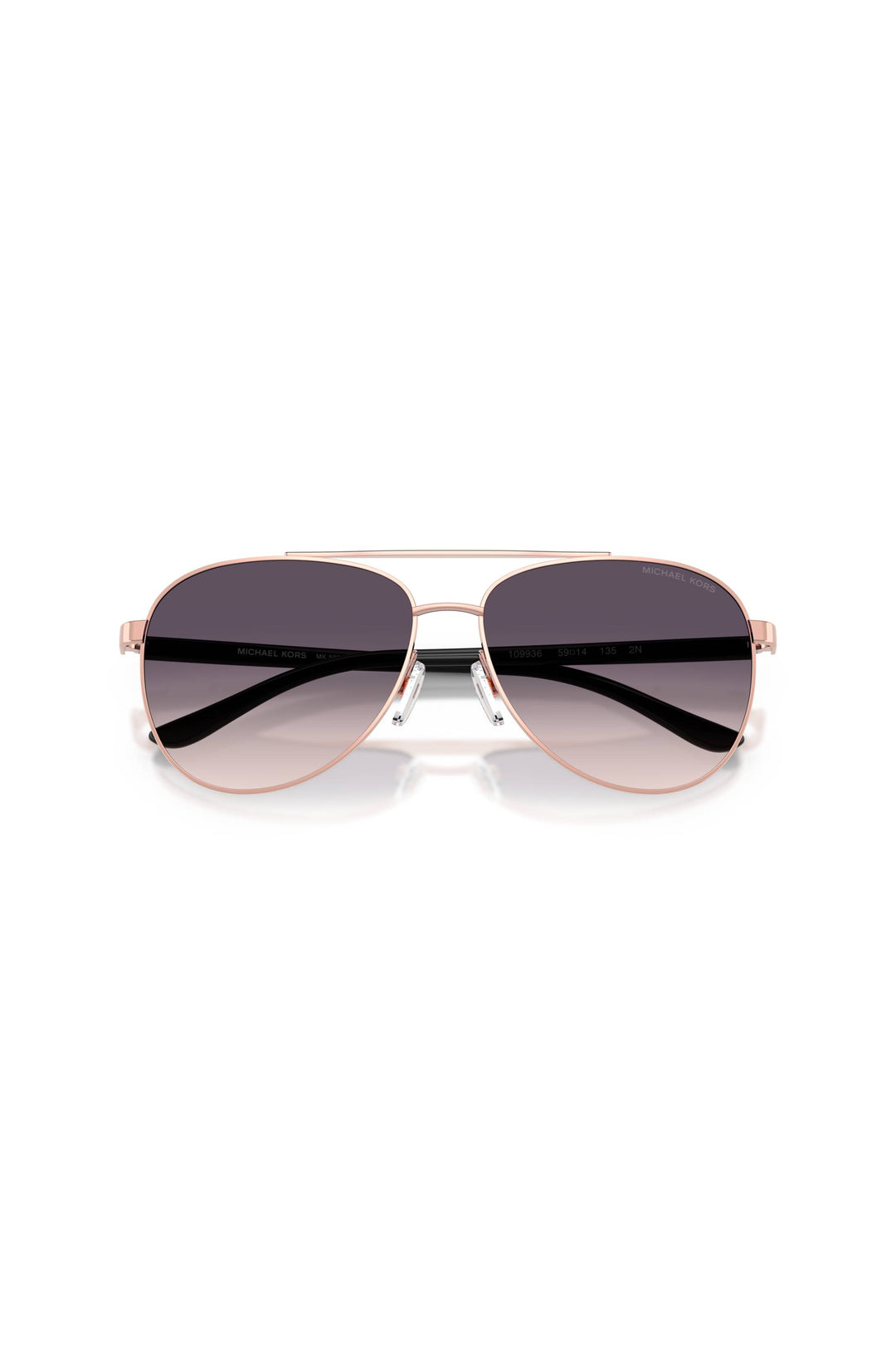 Hvar Grey Rose Gradient Sunglasses - Rose Gold