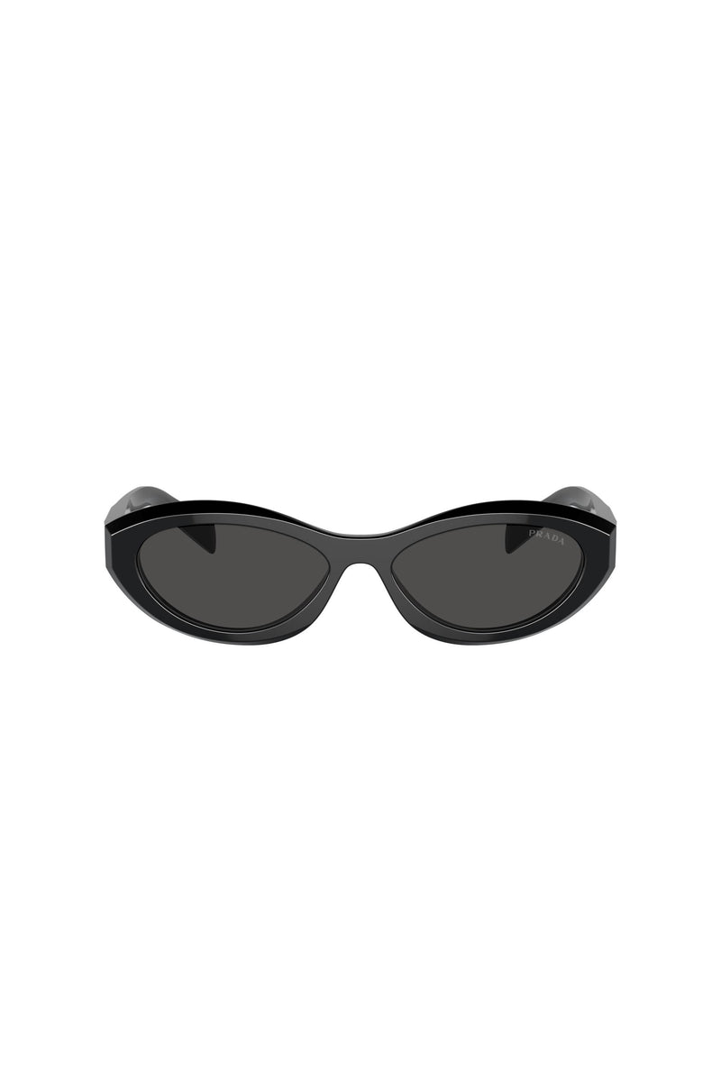 PR26ZS Dark Grey Lens Sunglasses - Black