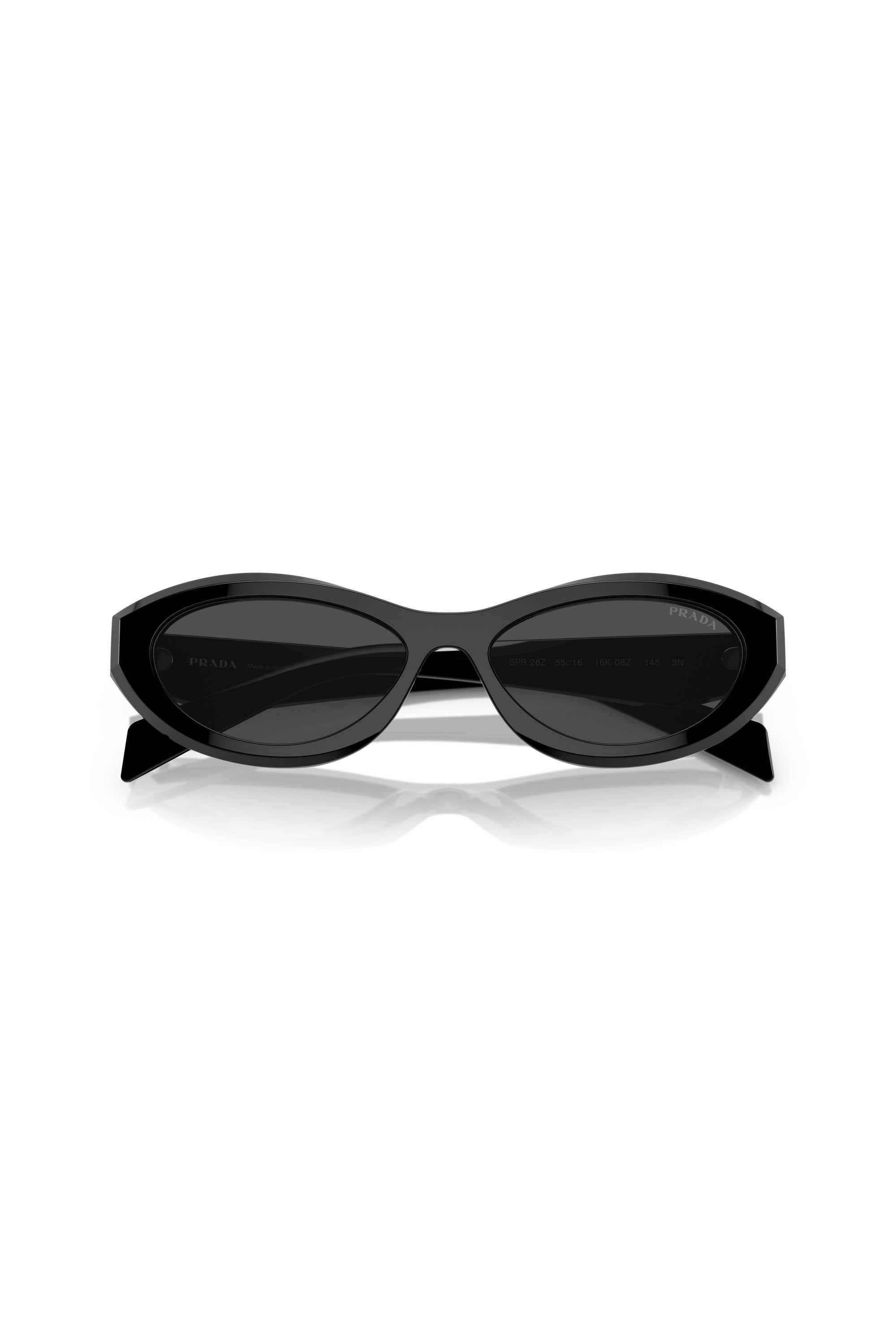 Ladies PR26ZS Dark Grey Lens Sunglasses - Black – Edgars