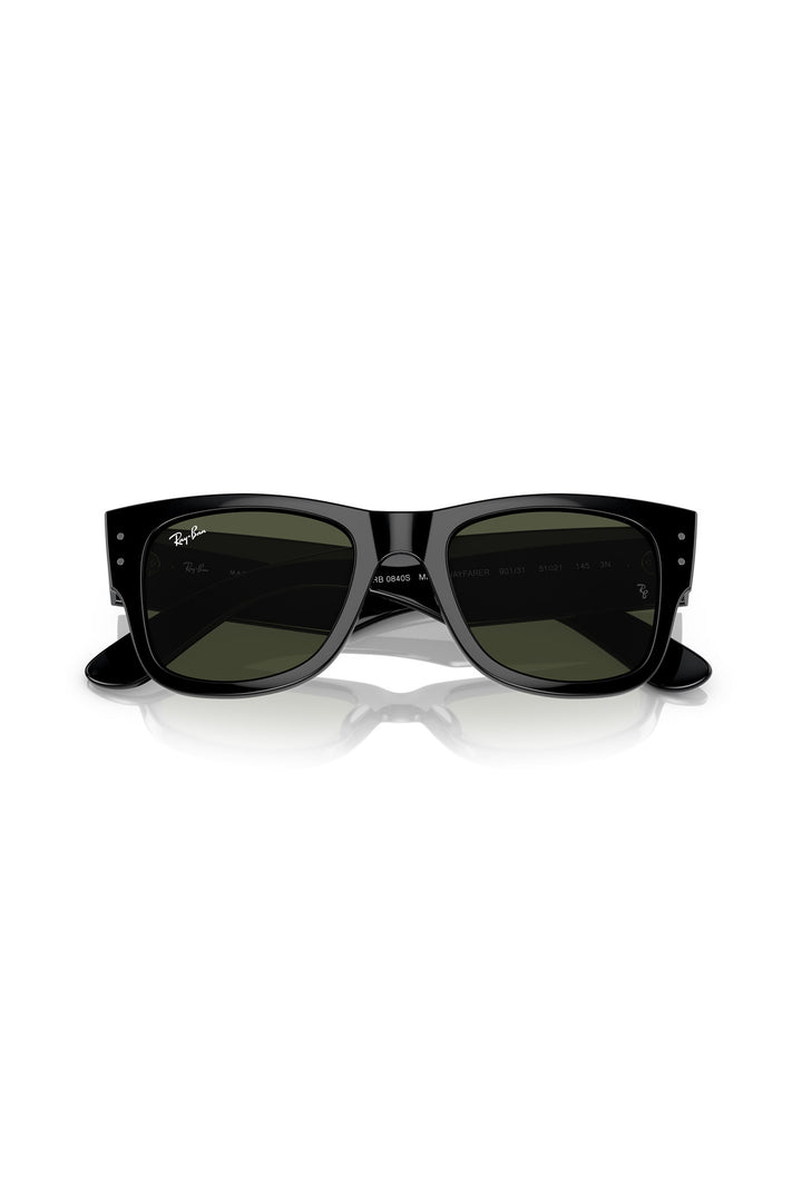 Mega Wayfarer Sunglasses - Black
