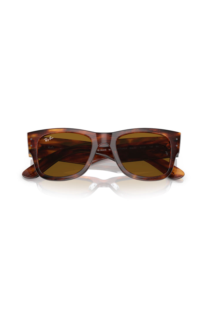 Ray-Ban Mega Wayfarer Brown Sunglasses
