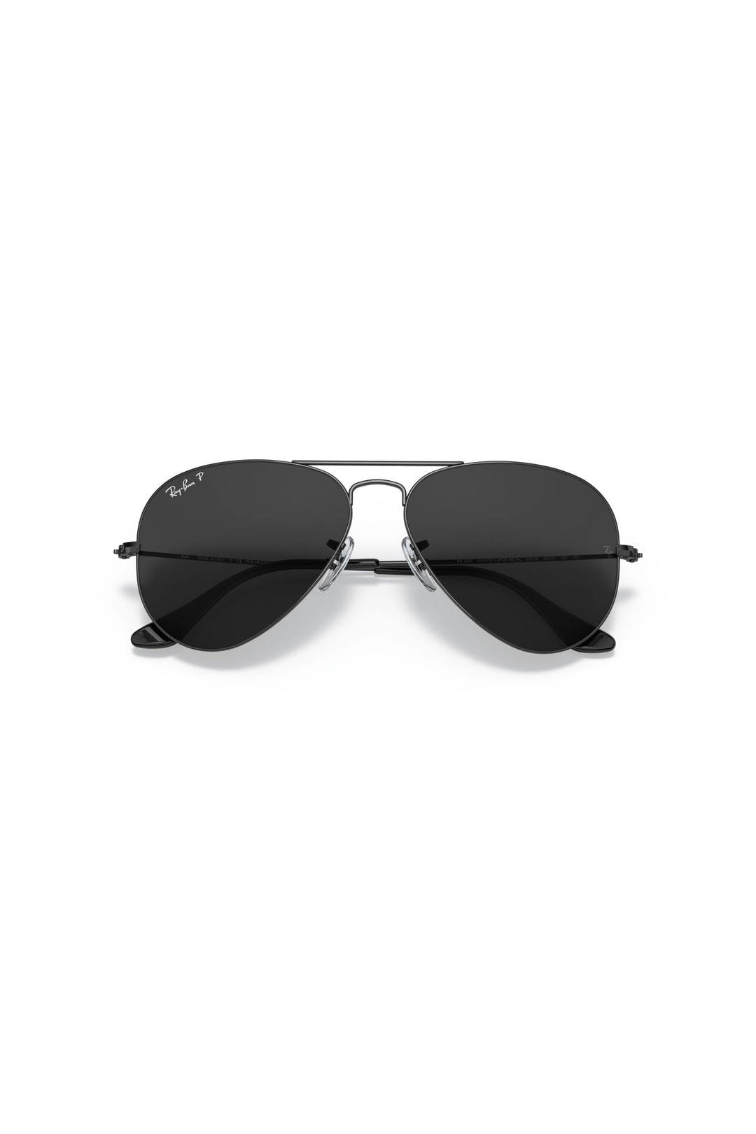Aviator Polarized Sunglasses - Black
