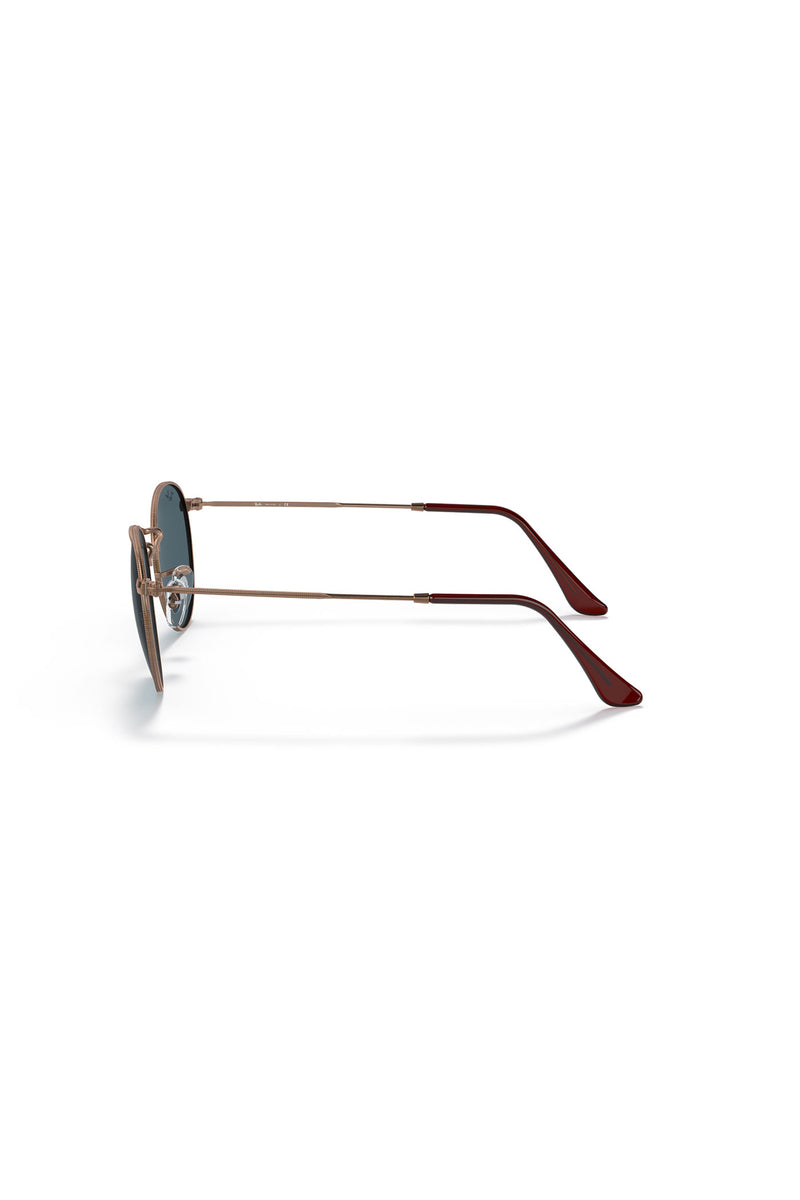 Ray-Ban Round Metal Blue Sunglasses