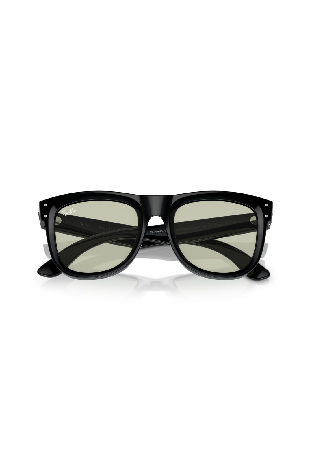 Wayfarer Reverse Sunglasses - Green/Black
