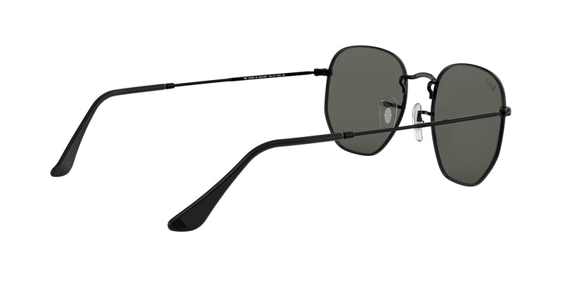 Ray-Ban Hexagonal Polarized Sunglasses - Black