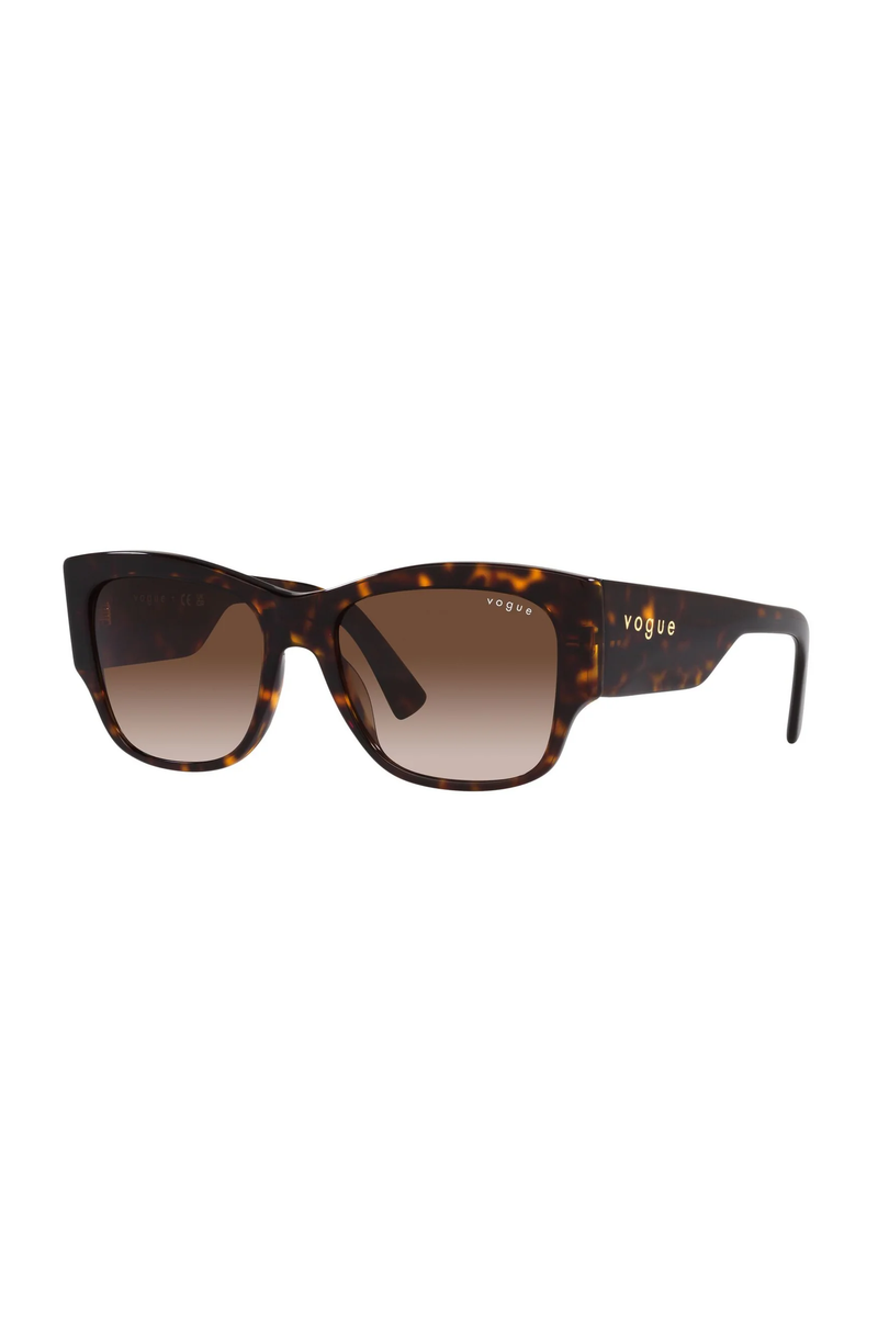 Vogue Dark Havana Sunglasses - Tortoise
