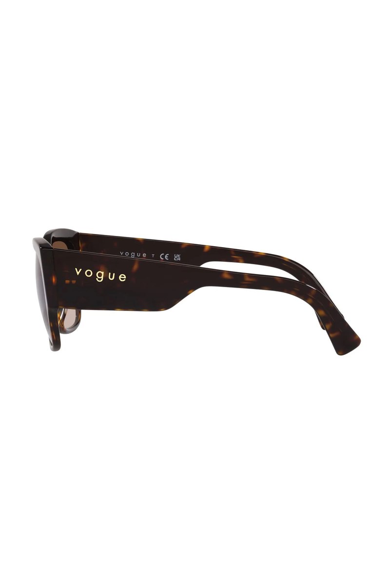 Vogue Dark Havana Sunglasses - Tortoise