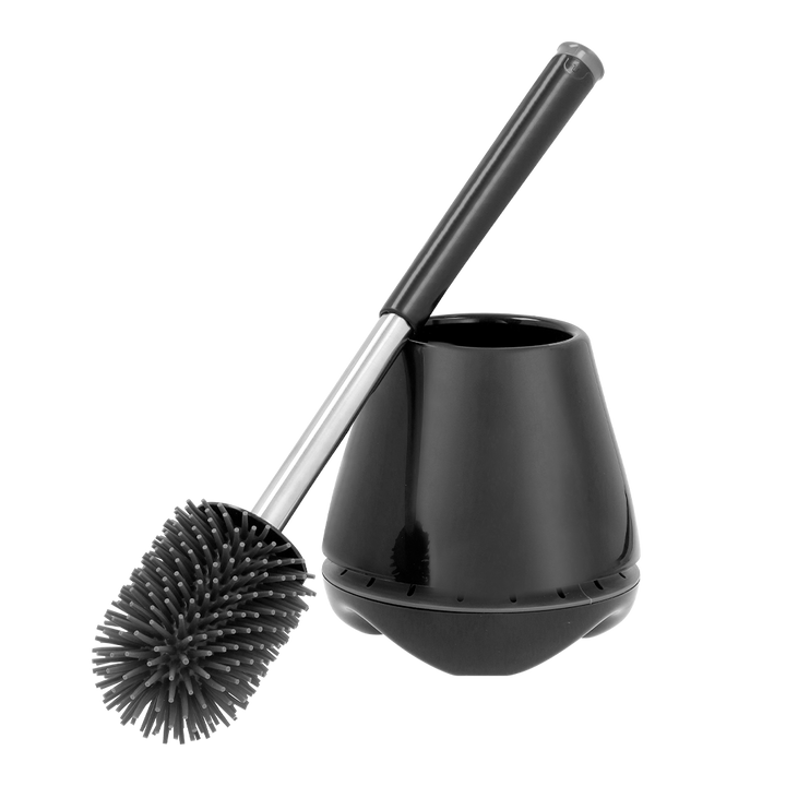 Premium Toilet Brush Set Black