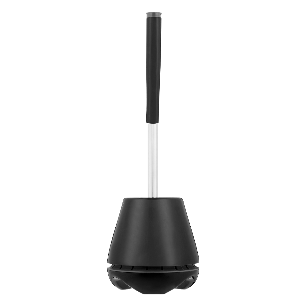 Premium Toilet Brush Set Black