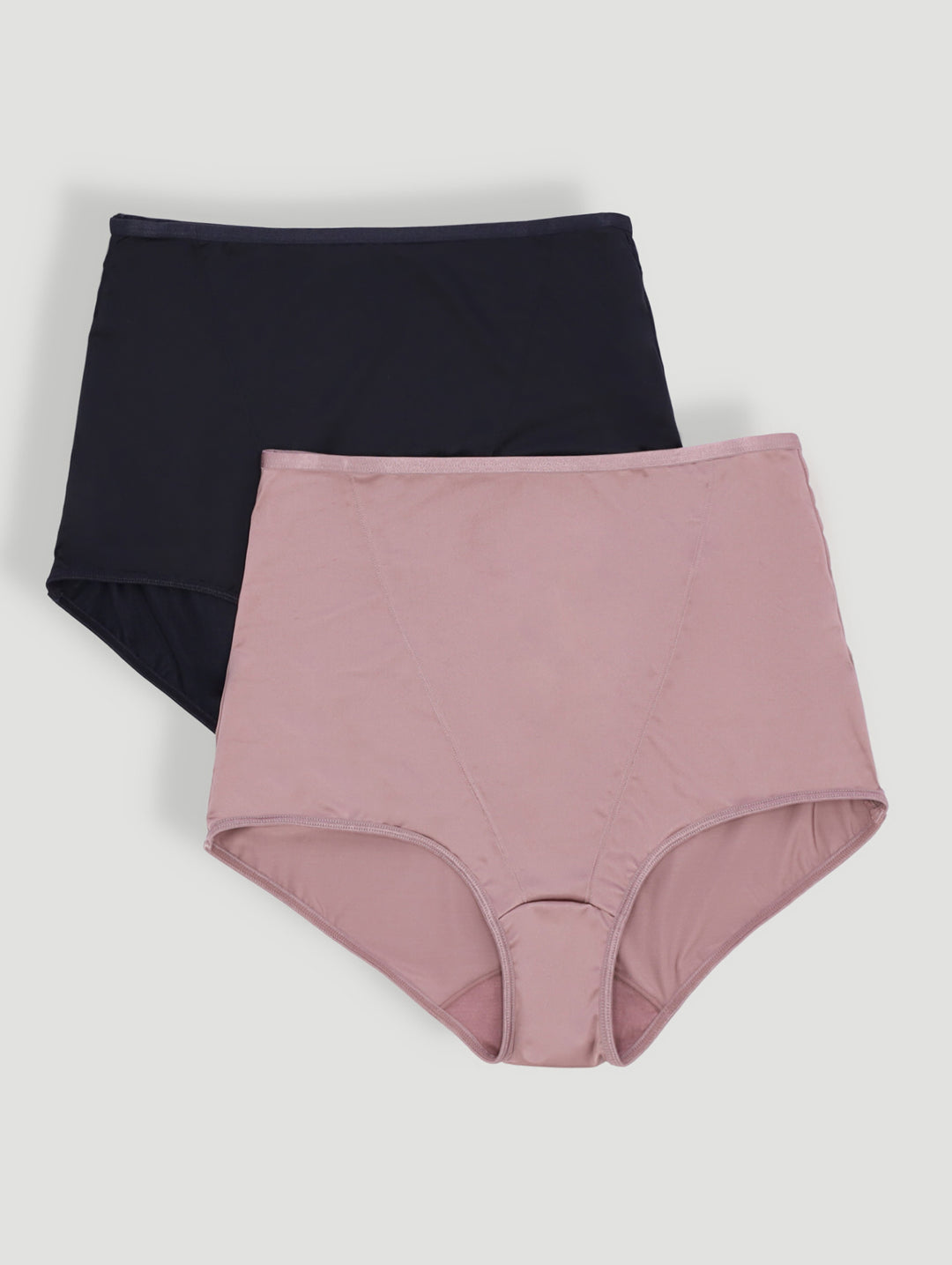 2 Pack Shaper Panty - Mocha/Black