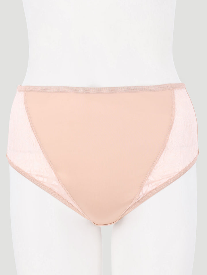 2 Pack Miracle High Leg Panty - Beige/Mocha